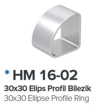 Elips Profil Bilezik