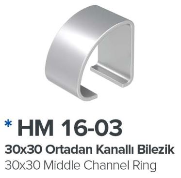 Ortadan Kanalli Bilezik