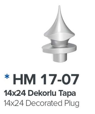 Dekorlu Tapa