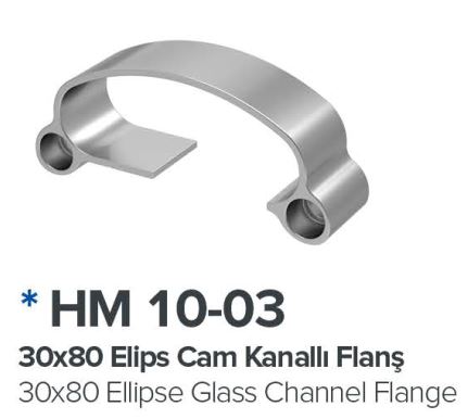 Elips Cam Kanalli Flansi
