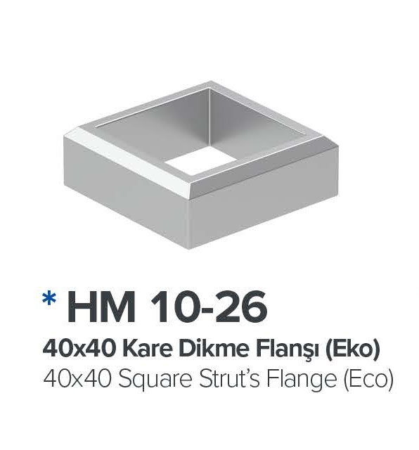Kare Dikme Flansi Eko