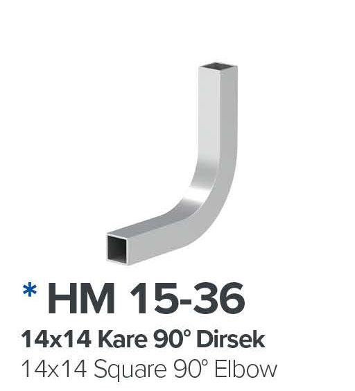 Kare 90 Dirsek