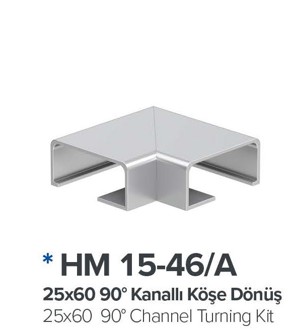 25X60 90 Kanalli Kosa Donus