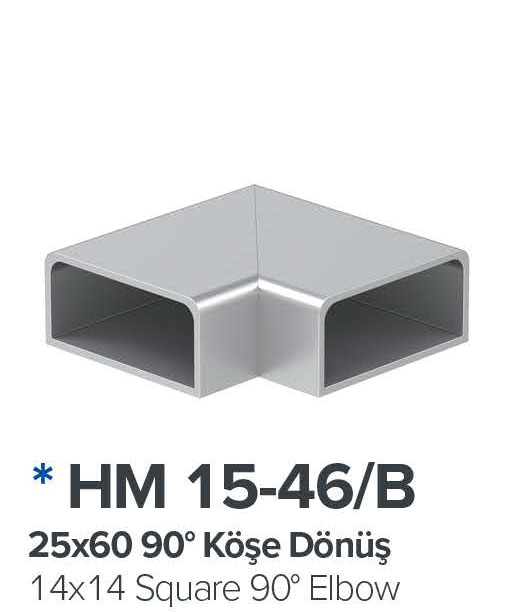 25X60 90 Kose Donus