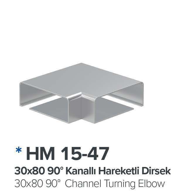 90 Kanalli Hareketli Dirsek