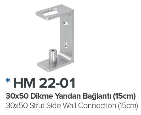 Dikme Yandan Baglanti 15Cm