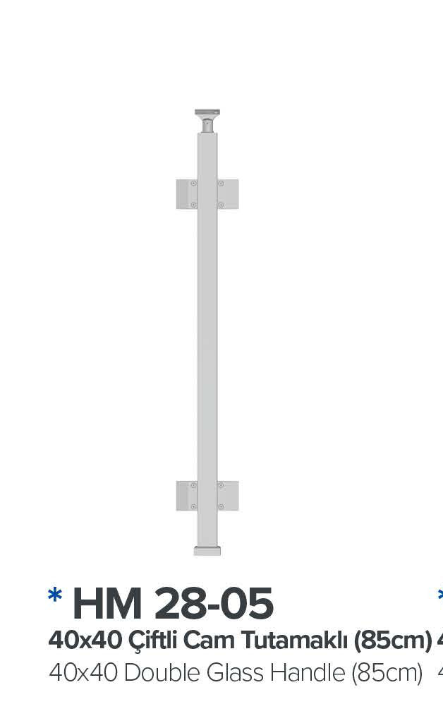Ciftli Cam Tutamakli 85 Cm