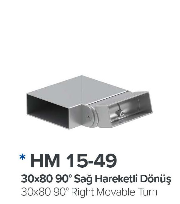 Hm 30X80 90 Sag Hareketli Donus