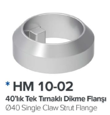 Tek Tirnakli Dikme Flansi