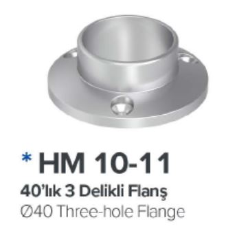 3 Delikli Flansi