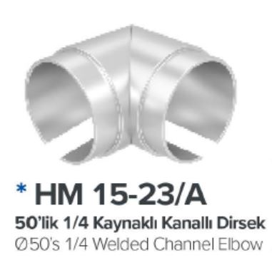 50Lik 1 4 Kaynakli Kanalli Dirsek