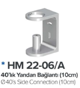 40Lik Yandan Baglanti 10Cm