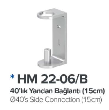 40Lik Yandan Baglanti 15Cm