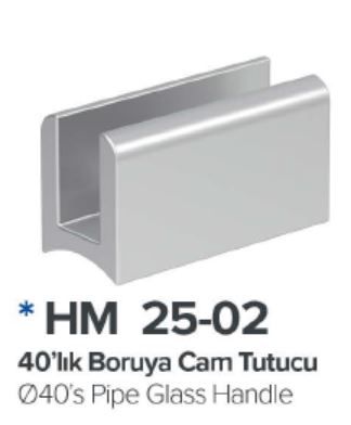 Boruya Cam Tutucu