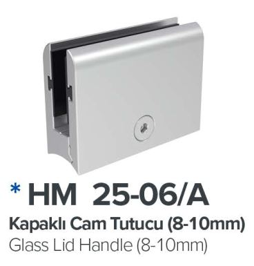 Kapakli Cam Tutucu 8 10Mm